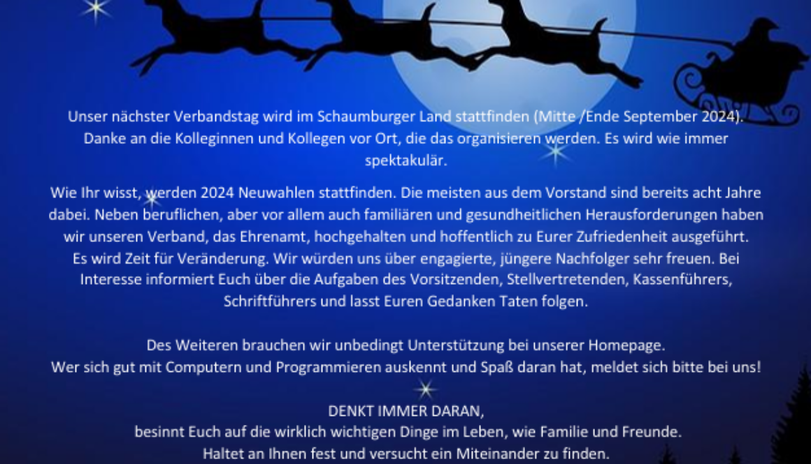 2023 Weihnachtsbrief Mitglieder Titelbild